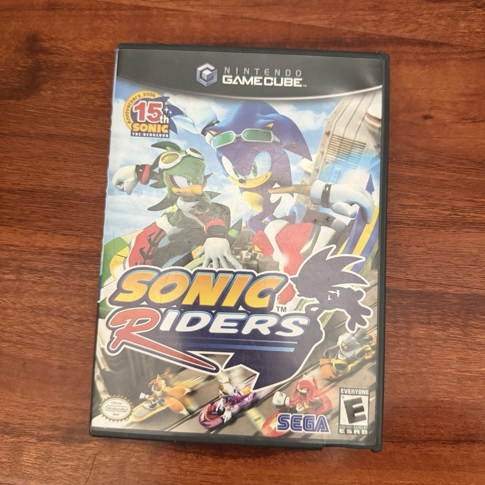 Sonic Riders CIB Complete Nintendo GameCube Tested Working Manual